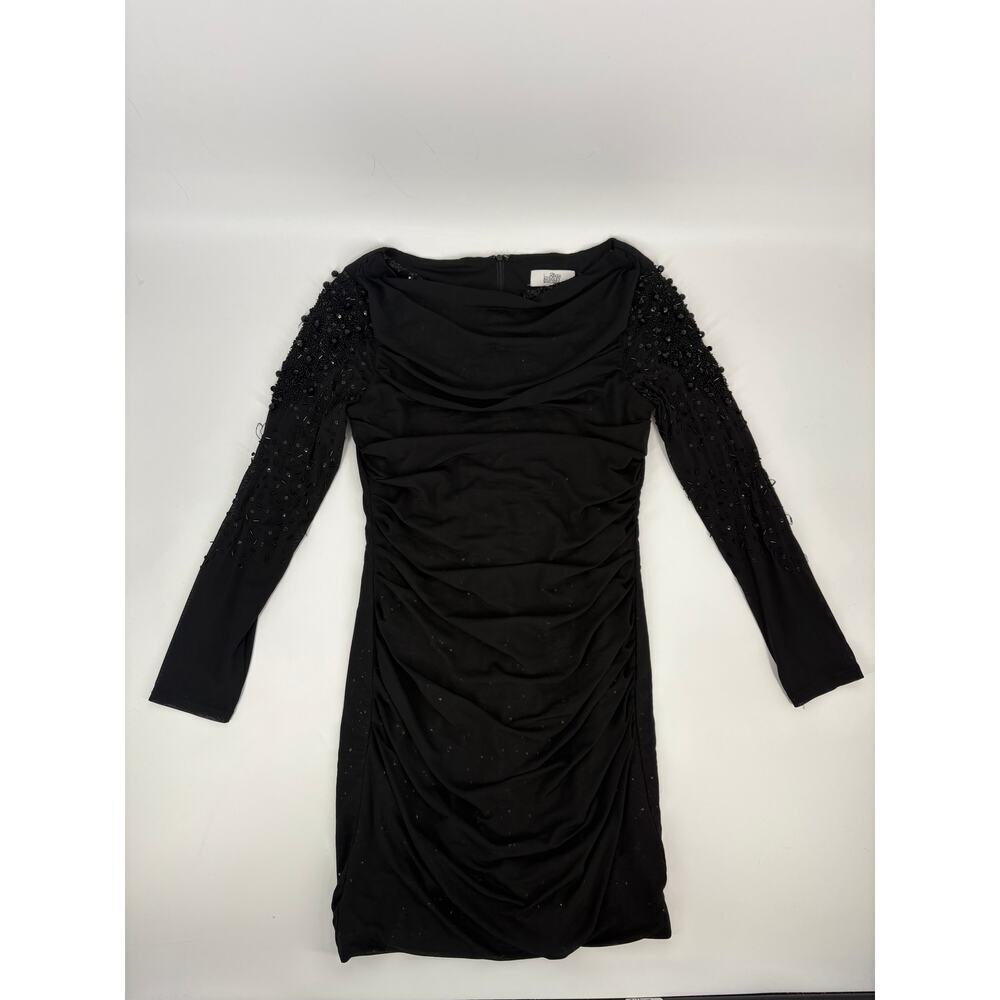 Belle Badgley Mischka Beaded Dress (B49#2)
